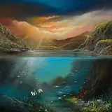 Philip Gray, Into the Deep Blue, pastel on board