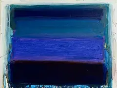 Long Before by Ian Humphreys British, 2021, oil on paper, sold Jul 2025