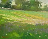 Paul Kelly, Summer Meadow, 1990, oil on canvas
