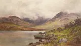 Alexander Williams, Sketch at Coose Lake, Glencar, 1894, oil on board