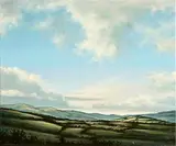 Laurence O'Toole, Irish Landscape, oil on canvas