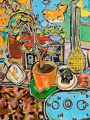 Elizabeth Cope, The Artist's Studio, oil on canvas