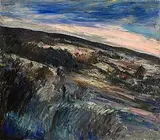 Peter Collis, Wicklow Landscape, oil on canvas