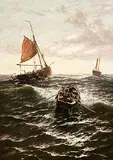 Thomas Rose Miles, Morning, Tor Bay, oil on canvas