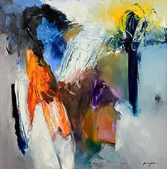 Untitled by Pascal Magis, 2003, oil on canvas, offered Jun 2025