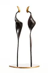 Sandra Bell, Vice Versa, 1993, bronze