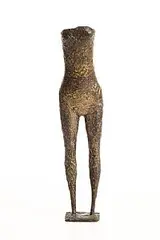 Standing Woman by Melanie Le Brocquy, bronze, sold Jun 2025