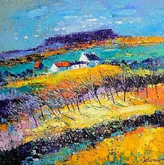 Autumn Light at Ardtun, Isle of Mull by John Lowrie Morrison, 2012, oil on canvas, sold Jun 2025