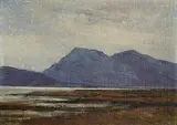 John Crampton Walker, Achill Island, oil on board