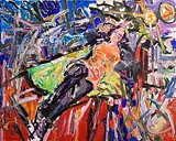 Brian MacMahon, Circus Girl, 2009, oil on canvas