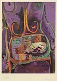 Georges Braque, The Chair, c.1962, colour lithograph on Velin applied to BFK Rives - number 107 from an edition of 300