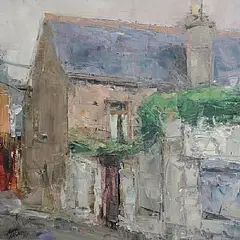 Aidan Bradley, Castletownsend, West Cork, 2007, oil on board