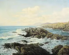 Fergal Nally, Achill Island, Co. Mayo, oil on canvas