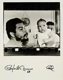 Perfecto Romero, Che Guevara with Child, 1969, silver gelatin print
