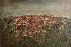 Maurice Desmond, Green Voyage II (1982-'84), acrylic on wood