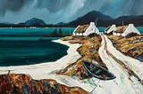 J.P. Rooney, Ireland Remembered, oil on board