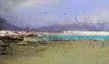 Colin Flack, Atlantic Swell, oil on board