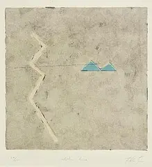 Felim Egan, Water Lines, etching aquatint - number 210 from an edition of 600