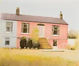 Anthony Robert Klitz, A Georgian Residence (c.1980's), oil on canvas