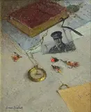 James English, Memories of a Sea Captain, oil on board
