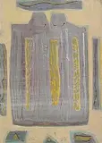 Tony O'Malley, St. Martin's - Scilly Isles, 1976, collage and mixed media