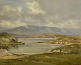 Frank McKelvey, Letterfrack, oil on canvas