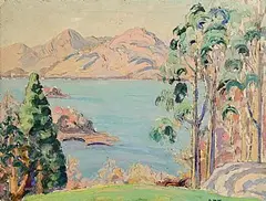 Bantry Bay by Letitia Marion Hamilton, oil on canvas, sold May 2025