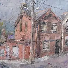Aidan Bradley, Castletownsend, West Cork, 2007, oil on board