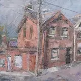 Aidan Bradley, Castletownsend, West Cork, 2007, oil on board