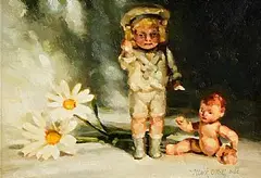 Mark O'Neill, Little Heirlooms, 2002, oil on board
