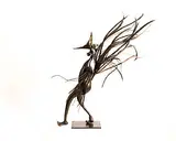 Patrick O'Reilly, Cock a Doodle Doo, bronze - number 2 from an edition of 8