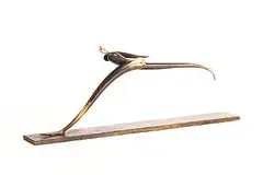 Patrick O'Reilly, Running Man, unique bronze