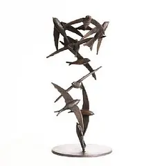 Colm J. Brennan, Flight of Birds, unique bronze
