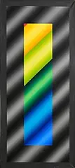 Translucent Study with Grey by Francis Tansey, 1992, acrylic on canvas, sold May 2025