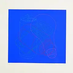 Anthology by Michael Craig-Martin, 2006, screenprint in colours - number 9 from an edition of 60, sold May 2025