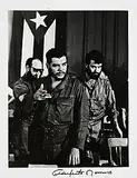 Perfecto Romero, Che Guevara and Generals, silver gelatin print