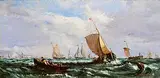 William Thornley, The Pilot Boat, oil on canvas