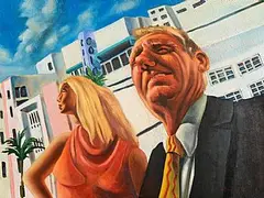 Mark (Rasher) Kavanagh, Sugar Daddy, 2001, oil on canvas