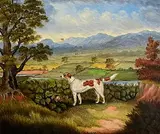 Samuel Spode, Lily, oil on canvas