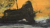 Hughie O'Donoghue, Plassey 2, 2008, carborundum - number 33 from an edition of 125