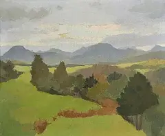 Reenmore, Ahakista, Bantry by Evelyn Street, oil on canvas, sold May 2025