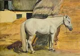 Harry Kernoff, The Grey Mare, Renvyle, 1933, watercolour on paper