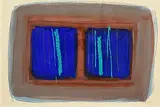 Tony O'Malley, Untitled, 1973, gouache on paper