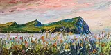 Liam O'Neill, The Three Sisters, Kerry, oil on canvas