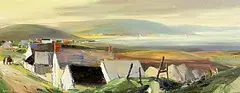 Kinsale by Kenneth Webb, oil on canvas, offered Mar 2025