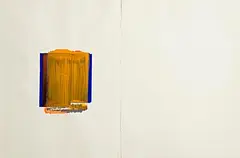 Ciarán Lennon, Lens, 2006, acrylic paint on acrylic sheets laid on arches paper