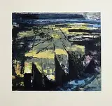 Donald Teskey, Shoreline Variation II, 2006, carborundum - number 2 from an edition of 30