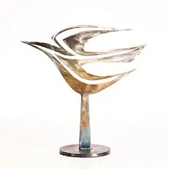 Conor Fallon, Bird, 2002, unique steel