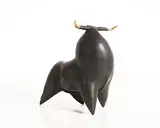 Valentin Bostan, Bull, 2024, bronze - number 2 from an edition of 5