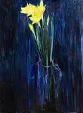Alexey Krasnovsky Russian, Narcissis of Daffodils, 2014, oil on canvas